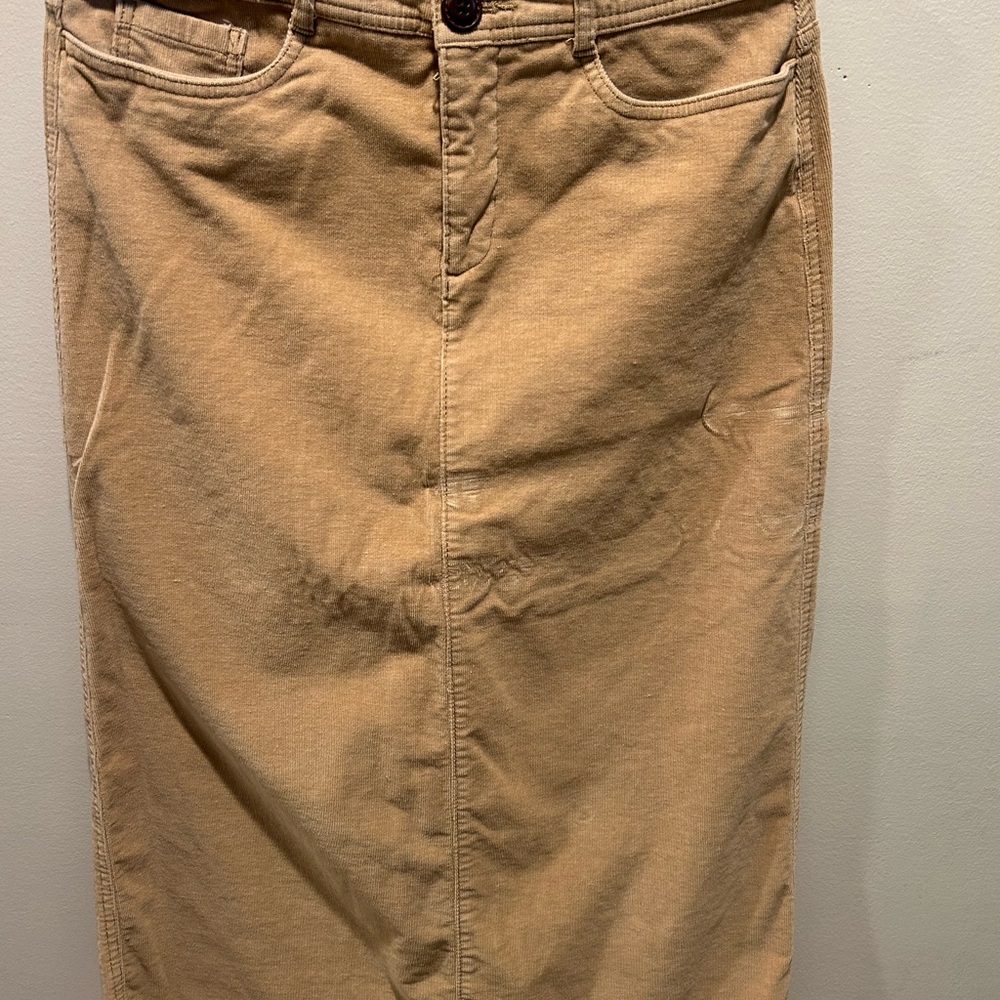 Croft & Barrow Beige Stretch Skirt